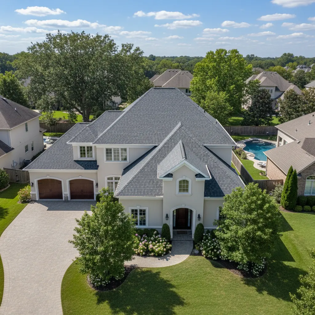 Beautiful home with new roof